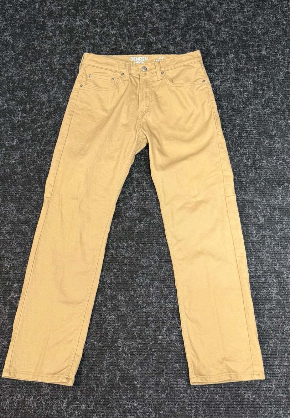 Workwear Americana Denizen from Levi's 236 Regular Fit Tan Jeans31x30